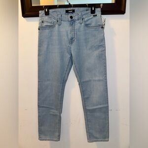 NWT Mavi Men's Sky Blue Straight Leg Jeans Size 33x30